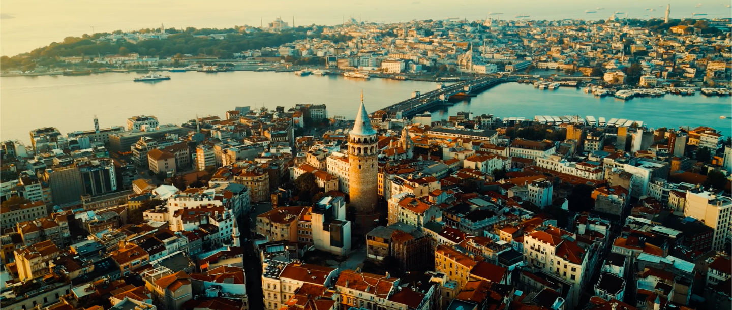 İstanbul Galata görünümü
