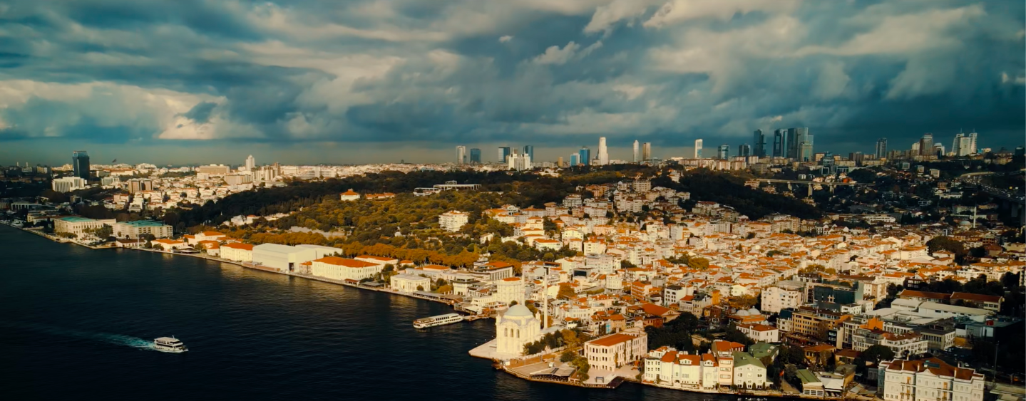 İstanbul Boğaz görünümü